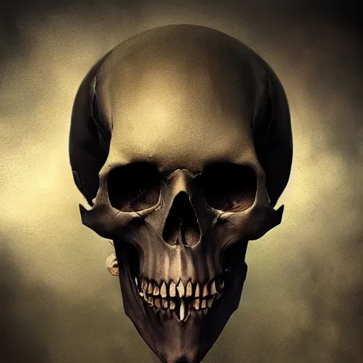 Prompt: A beautifully aesthetic rendering of a vampires skull, dark art, warm and soft and subdued colors, by Greg Rutkowski, Daarken, Julia Hetta, stefan gesell, Gothic art, Digital Painting, hyperrealism, Drawing, deviantart, digital illustration, trending on Artstation, hyperdetailed, watercolor, 8k resolution, photorealism