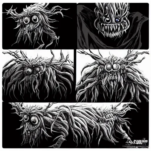Image similar to sleep paralysis nightmare monster by studio ghibli, color, highly detailed, detailed, intricate, scary, horror, eerie, nightmares, dark, dramatic, 8 k