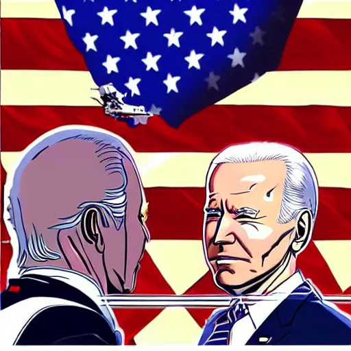 Image similar to biden akira drift