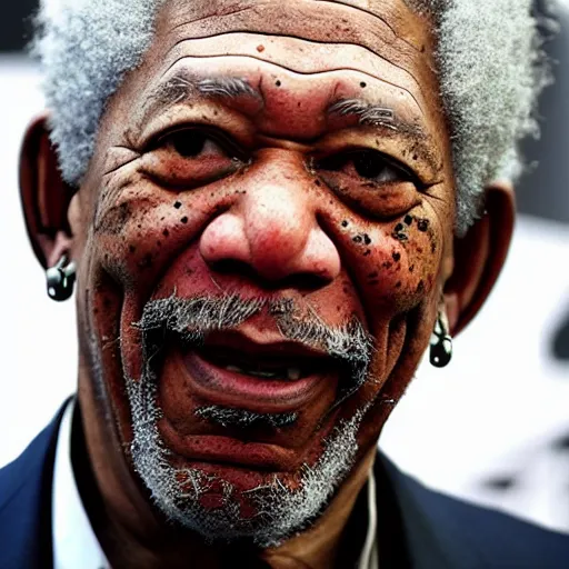 Image similar to morgan freeman as gordon freeman