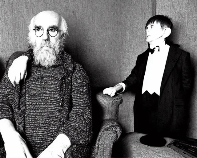 Image similar to edward gorey