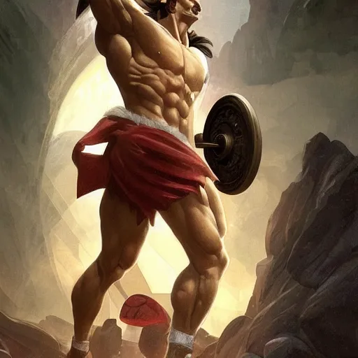 Image similar to sonic the hedgehog as a Greek god, gorgeous, amazing, muscular, fit, very muscular male body, intricate, highly detailed, digital painting, artstation, concept art, sharp focus, illustration, art by greg rutkowski and alphonse mucha