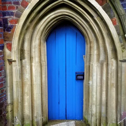 Image similar to i think this just might be my favourite door ever. st saviour's, dartmouth