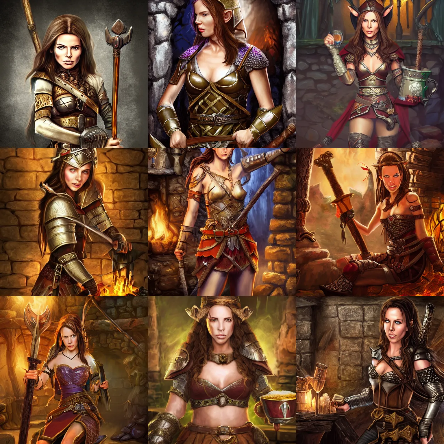 KREA - A young female Celtic warrior