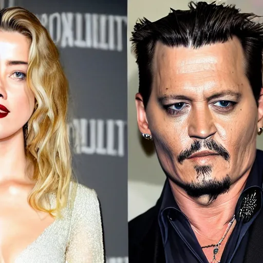 Prompt: Amber Heard wins trial case against Johnny Depp