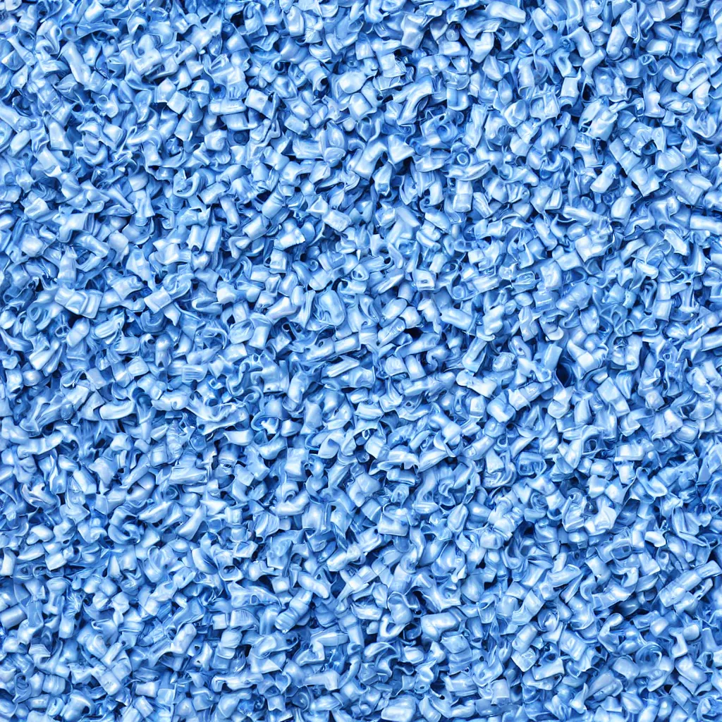 Prompt: blue plastic texture