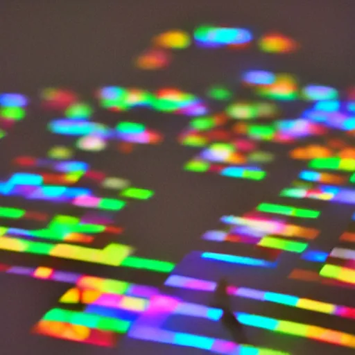Image similar to tilt shift prism light