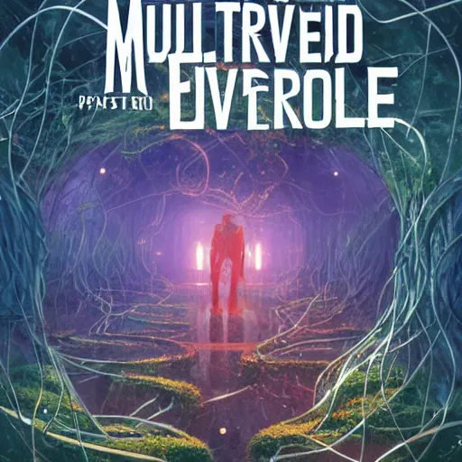 Prompt: Abandoned multiverse portals cover is thick Vines from the Pangea,bright,soft,by greg rutkowski and rossdraws and victo nagi