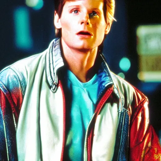Prompt: Marty McFly
