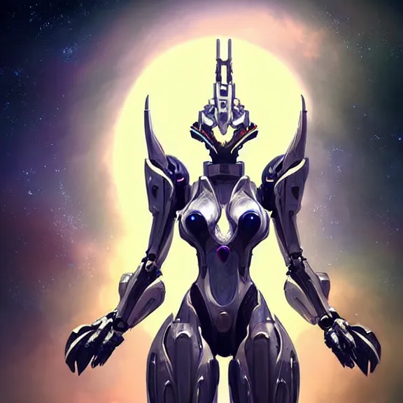 Image similar to giant stunning goddess shot, galactic sized beautiful hot anthropomorphic robot mecha female dragon, floating in space, larger than the planet, holding the earth in her hands, looming over earth, detailed sleek silver armor, sharp claws, epic proportions, epic scale, highly detailed digital art, sci fi, furry art, macro art, dragon art, goddess art, warframe fanart, destiny fanart, anthro, furry, giantess, macro, furaffinity, deviantart, 8k 3D realism