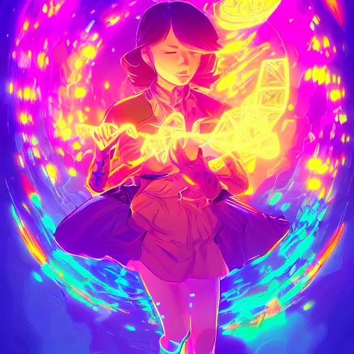 Image similar to skill magic deepdream radiating a glowing aura stuff loot legends stylized digital illustration video game icon artstation lois van baarle, ilya kuvshinov, rossdraws,