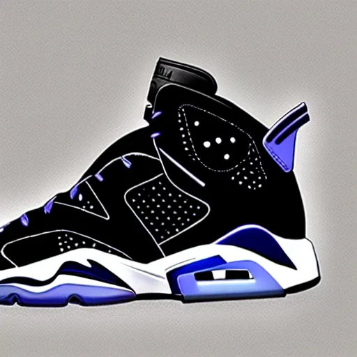 Image similar to spacejam jordan 6 basketball shoes 1990s edition collectors edition