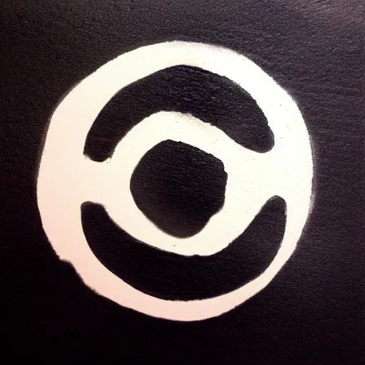 Image similar to zen enso ink