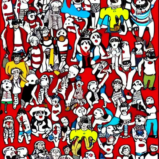 Prompt: Where's Waldo Challenge!