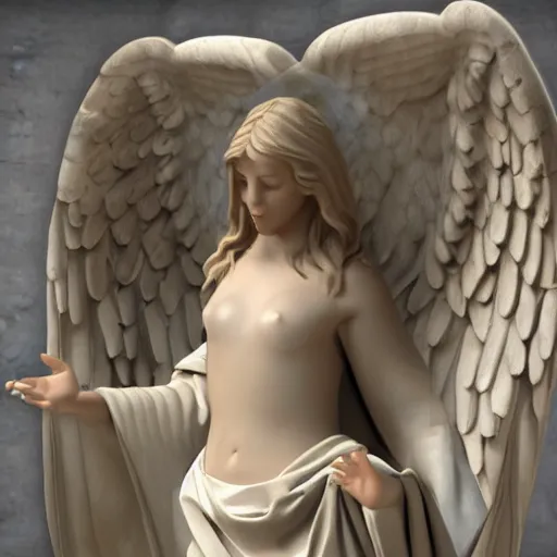 Image similar to biblically accurate angel, security footage, photorealistic