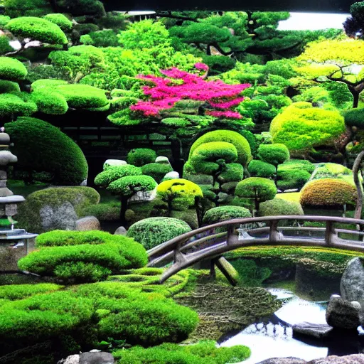 Image similar to Beautiful japan garden