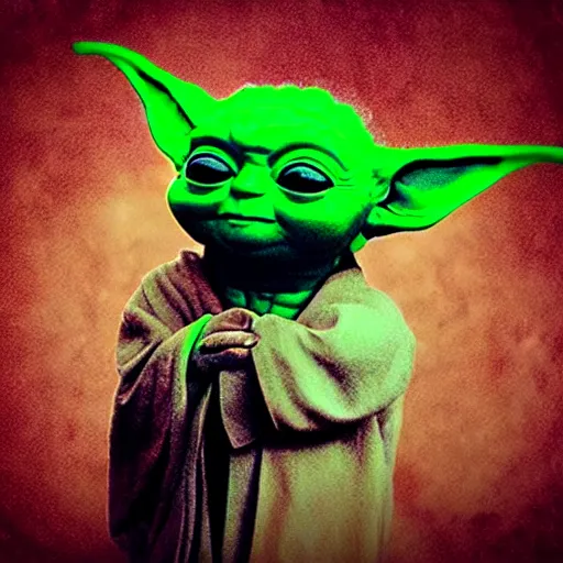 Prompt: young yoda