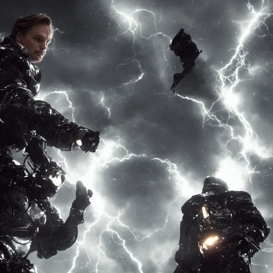Prompt: technology indistinguishable from magic, epic composition, epic lighting, by christopher nolan