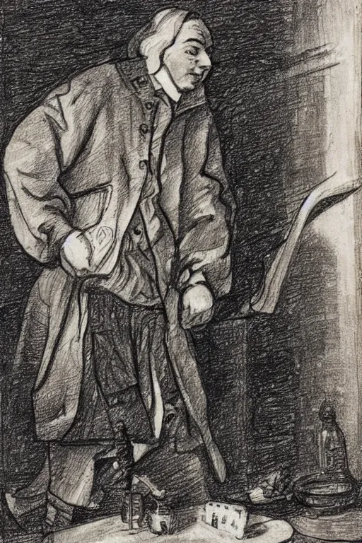 Image similar to how to draw a person by Hogarth