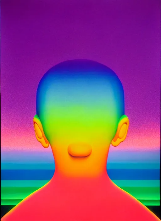 Prompt: ego by shusei nagaoka, kaws, david rudnick, airbrush on canvas, pastell colours, cell shaded, 8 k