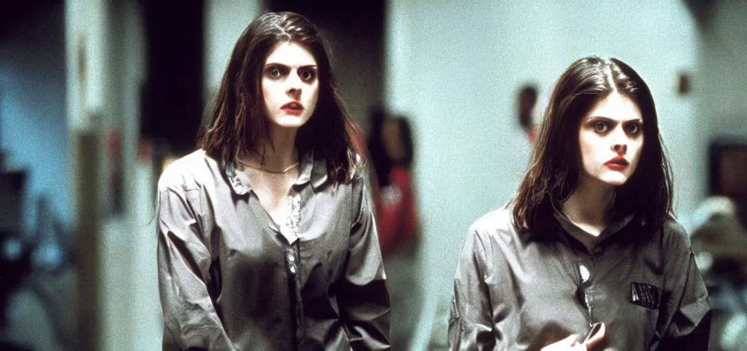 Prompt: still of alexandra daddario as clarice starling in the silence of the lambs ( 1 9 9 1 )