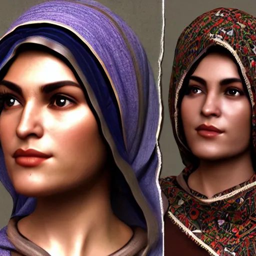 Prompt: afghan women, perfect faces, highly detailed, artstation, concept art, smooth, unreal engine 5, 8 k, masterpiece