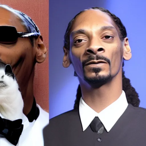 Prompt: a real image, Snoop Catt, Snoop Dogg is caucasian, european face, white boi, white white white white skin color