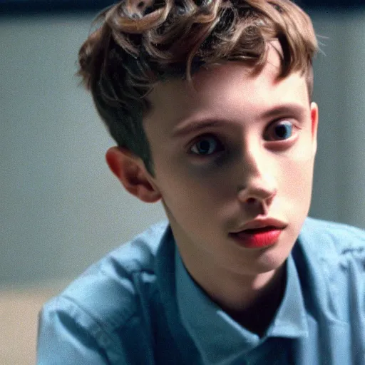 Image similar to troye sivan in the twilight zone ( 1 9 9 6 )