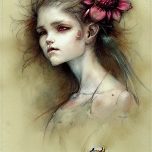 Image similar to ( ( ( ( ( cute vamire girl. muted colors. ) ) ) ) ) by jean - baptiste monge!!!!!!!!!!!!!!!!!!!!!!!!!!! high resolution