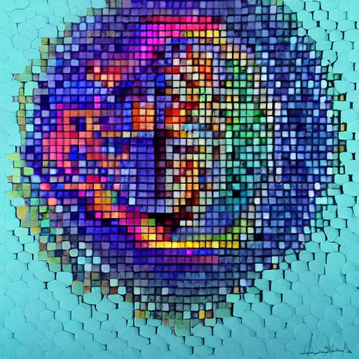 Image similar to chromadepth artwork