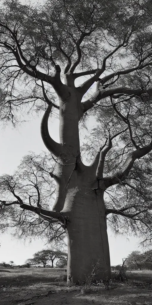 Prompt: peter de jong attractors morphing into a baobab tree, vhs footage