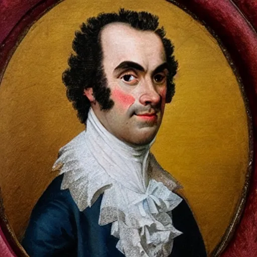 Prompt: A 1700s portrait of Trevor Philips