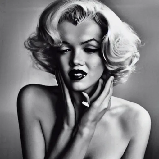 Image similar to award winning photo by peter lindbergh of marilyn monroe, insanely detailed, fashion photography, insanely beautiful, real, ultrafine details, extremely precise, elegant