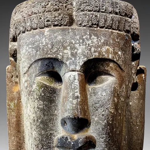 Image similar to Ancient Greek Moai