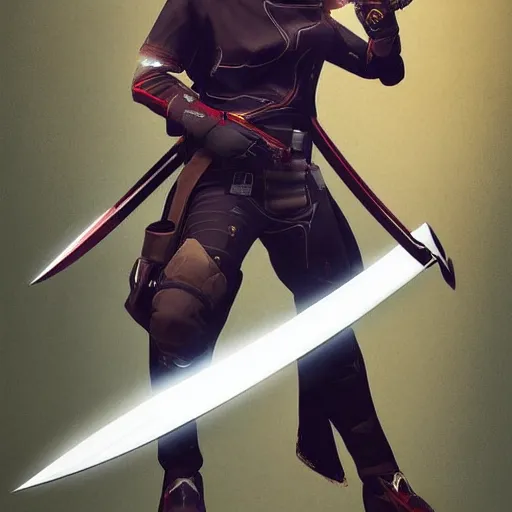 ninja sword poses