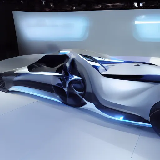 Prompt: electric sports concept car 2022 auto carshow