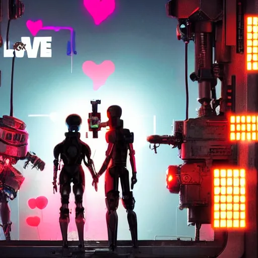 Prompt: Love, Death and Robots