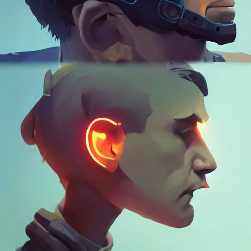 Prompt: face icon stylized minimalist call of duty, loftis, cory behance hd by jesper ejsing, by rhads, makoto shinkai and lois van baarle, ilya kuvshinov, rossdraws global illumination