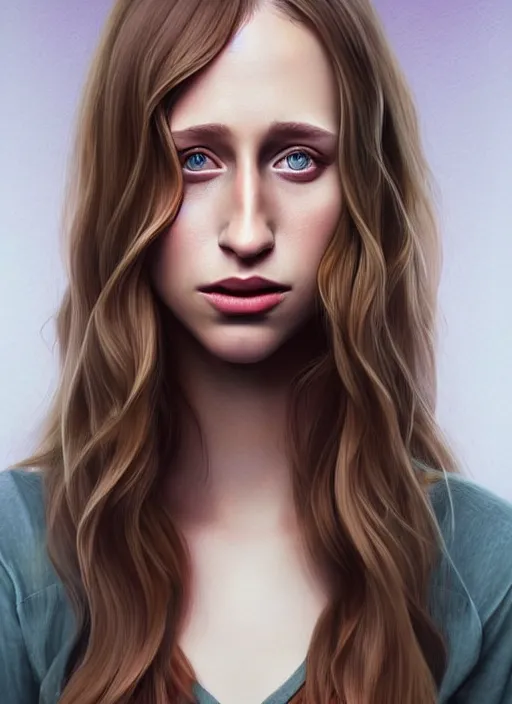 Prompt: full body gorgeous Taissa Farmiga, realistic character concept, full body pose, autumn, makeup, shorter neck, illustration, symmetrical eyes and body, cinematic lighting, detailed realistic symmetrical eyes, artgerm, Joshua Middleton, single face, insanely detailed and intricate, beautiful