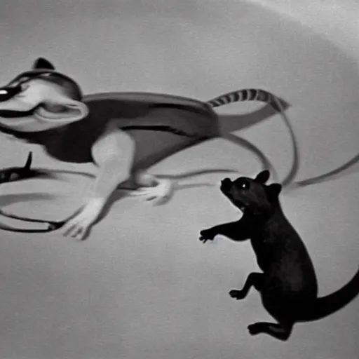 Image similar to a terrifying giant mouse, a still of attack of the 5 0 ft. woman ( 1 9 5 8 )