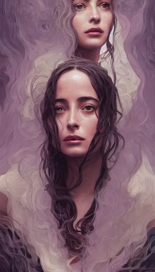 Image similar to young emanuelle beart, lost her heart, fame of thrones, fibonacci, sweat drops, intricate fashion clothing, insane, intricate, highly detailed, surrealistic, digital painting, artstation, concept art, smooth, sharp focus, illustration, unreal engine 5, 8 k, art by artgerm and greg rutkowski and alphonse mucha