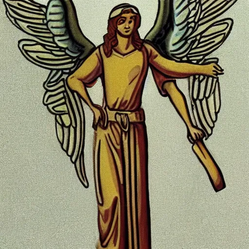 Image similar to biblically accurate angel