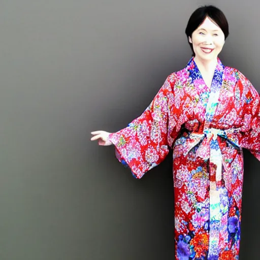 Prompt: kimono mom