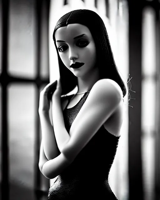 Image similar to black and white dreamy young beautiful female artificial intelligence, metropolis, cinematic, rim light, bokeh, photo - realistic, elegant, high detail, 8 k, masterpiece, photo taken in 1 9 3 0