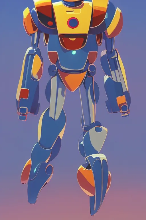 Image similar to metabots medabots medarotto medarot robot minimalist comics, behance hd by jesper ejsing, by rhads, makoto shinkai and lois van baarle, ilya kuvshinov, rossdraws global illumination ray tracing hdr radiating a glowing aura