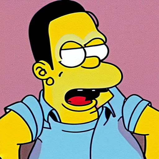 Image similar to Homer Simpson as a character In pulp fiction