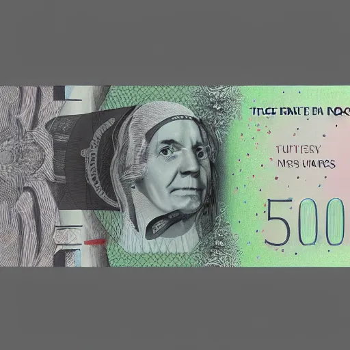 Image similar to concept design £ 5 0 note for the year 2 0 3 3