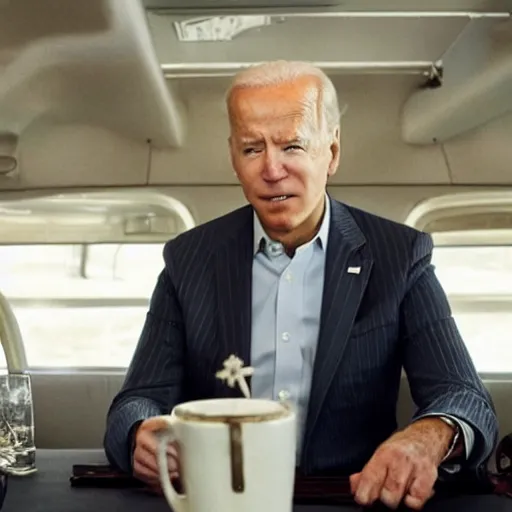 Prompt: Promotional image of Joe Biden as Michael Keaton in the film Birdman (2014)