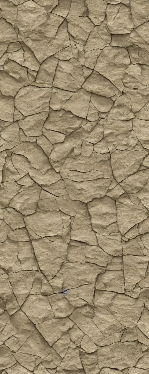 Prompt: texture map of beige stone