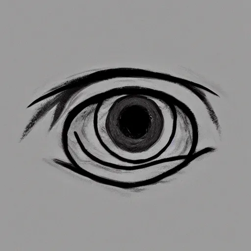 Image similar to an eye, in the style of cam de leon